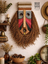 African maya tribal god mask