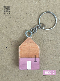 Mini House Key Chain