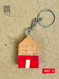 Mini House Key Chain
