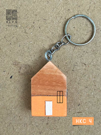 Mini House Key Chain
