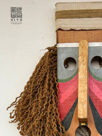 African maya tribal god mask