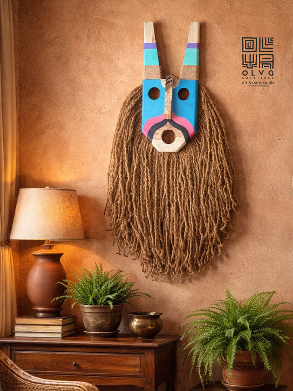 africa tribal god mask