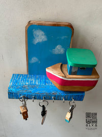 Beach Boat Key Holder