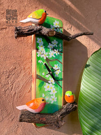Spring Songbird Clock