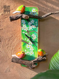 Spring Songbird Clock