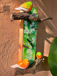 Spring Songbird Clock