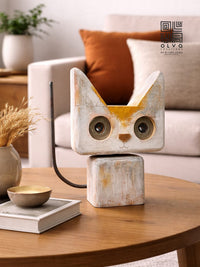 Wooden Cat