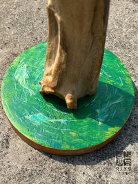 Wooden Kingfisher Perch Stand