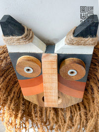 African Sun God Tribal Mask