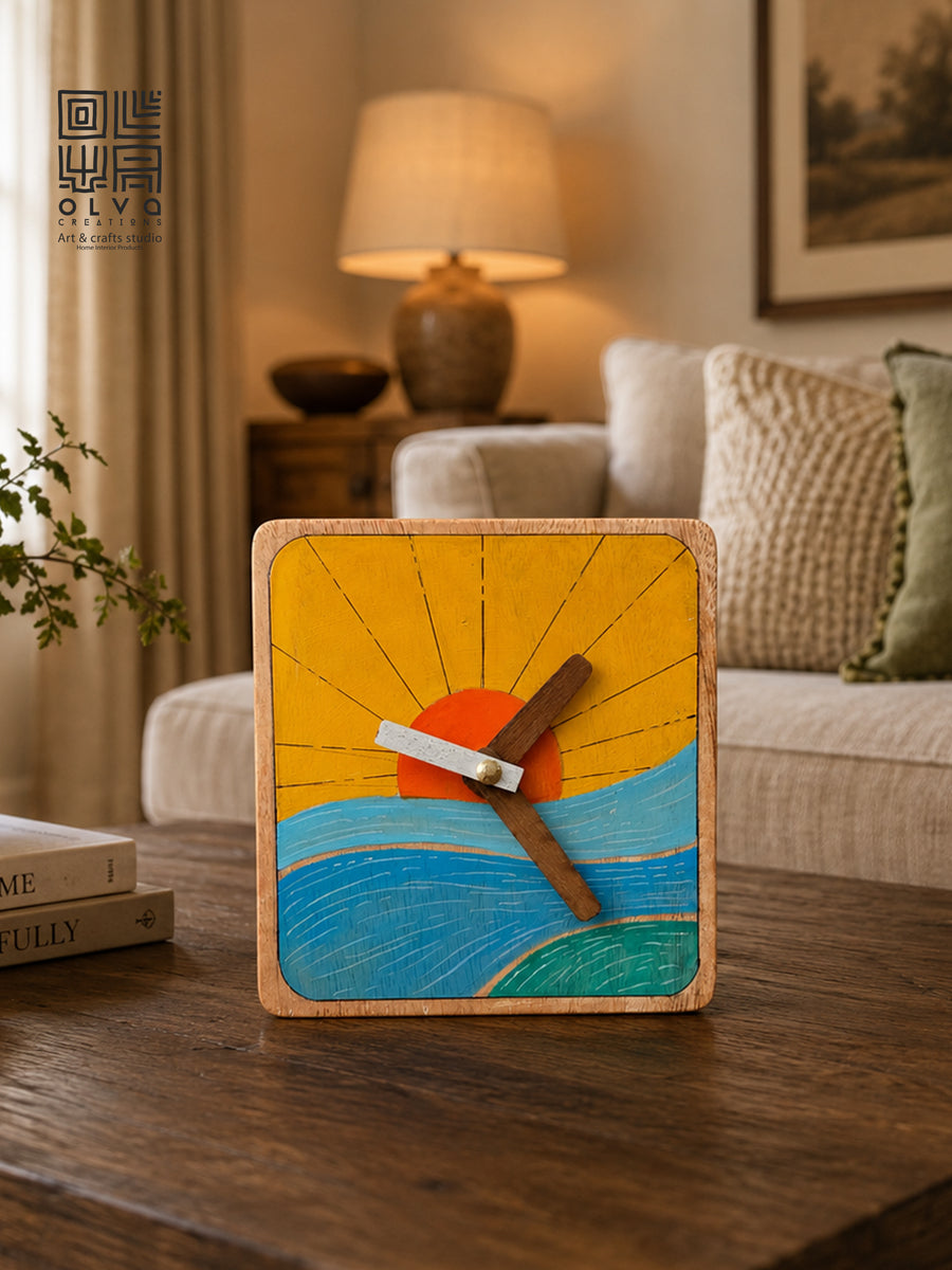 Mini Wooden Beach Sunrise