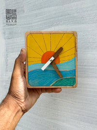 Mini Wooden Beach Sunrise