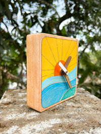 Mini Wooden Beach Sunrise