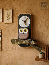 Owl Wall Clock