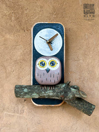 Owl Wall Clock