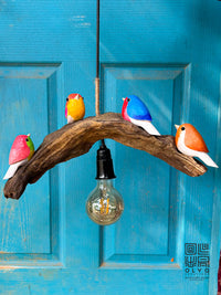 British Bird and Hanging Light