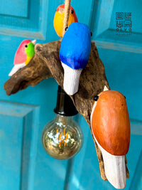 British Bird and Hanging Light