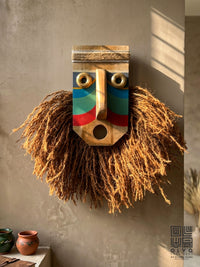 Amazonian Tribe's God Mask