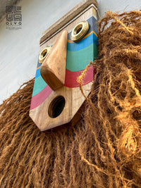 Amazonian Tribe's God Mask